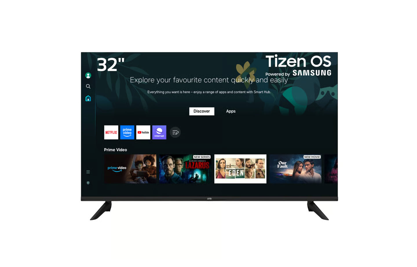 32'' HD Tizen OS SMART TV UX32T8000A